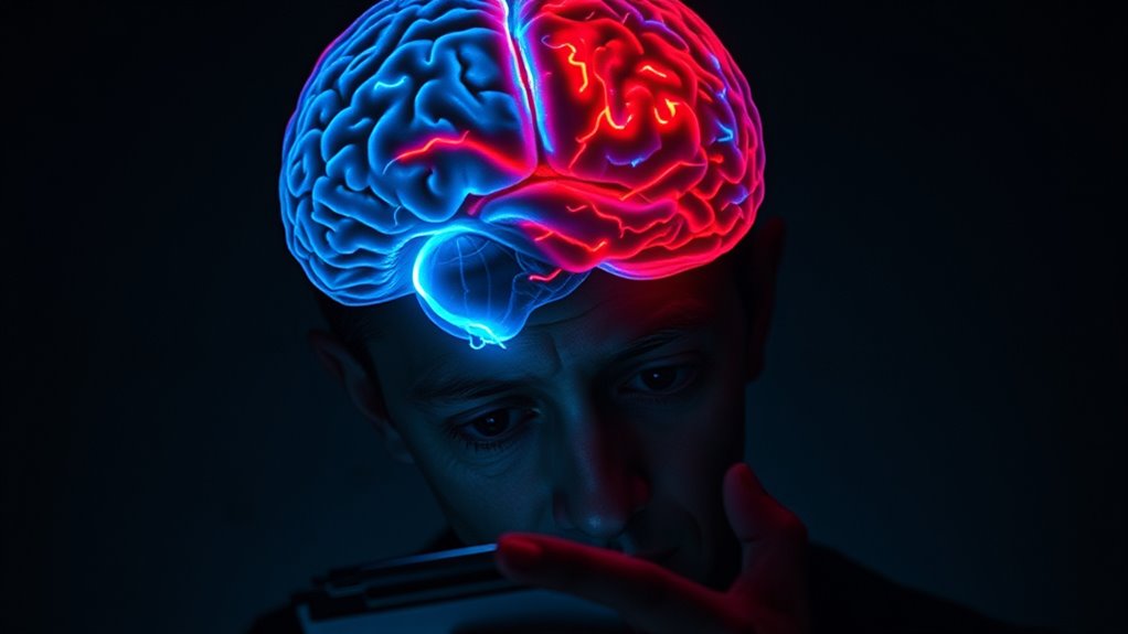 stress triggers fear circuitry activation