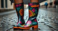 stylish women s rain boots