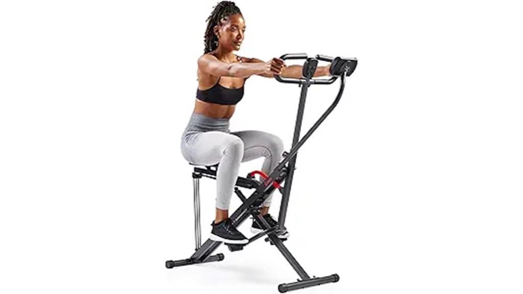 sunny fitness row trainer