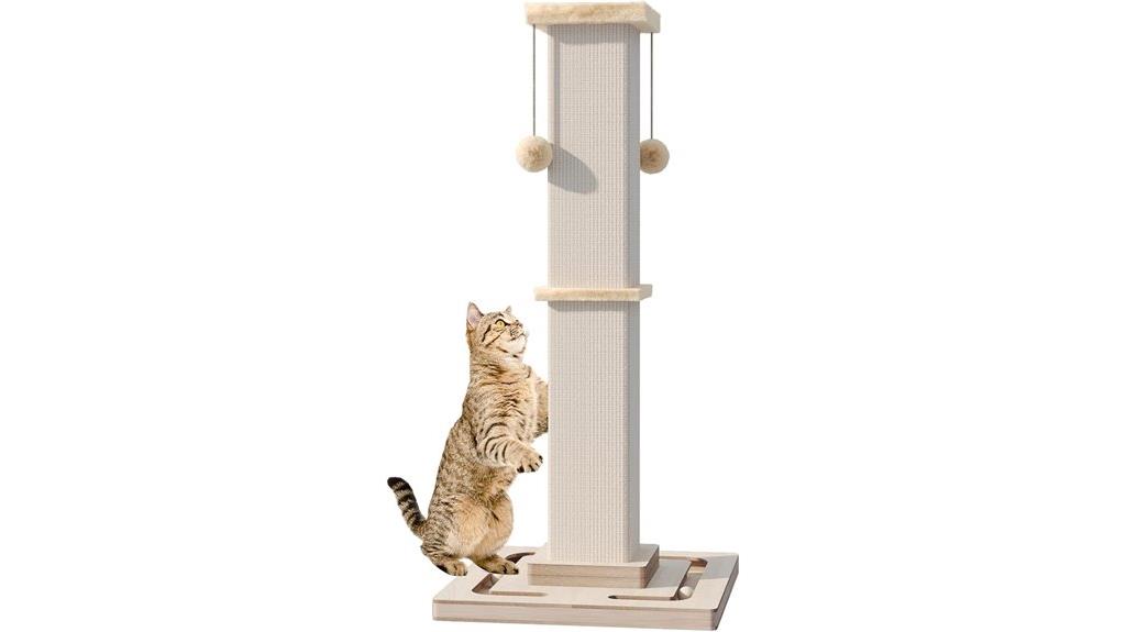 tall cat scratching post