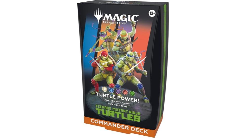 teenage mutant ninja turtles commander deck