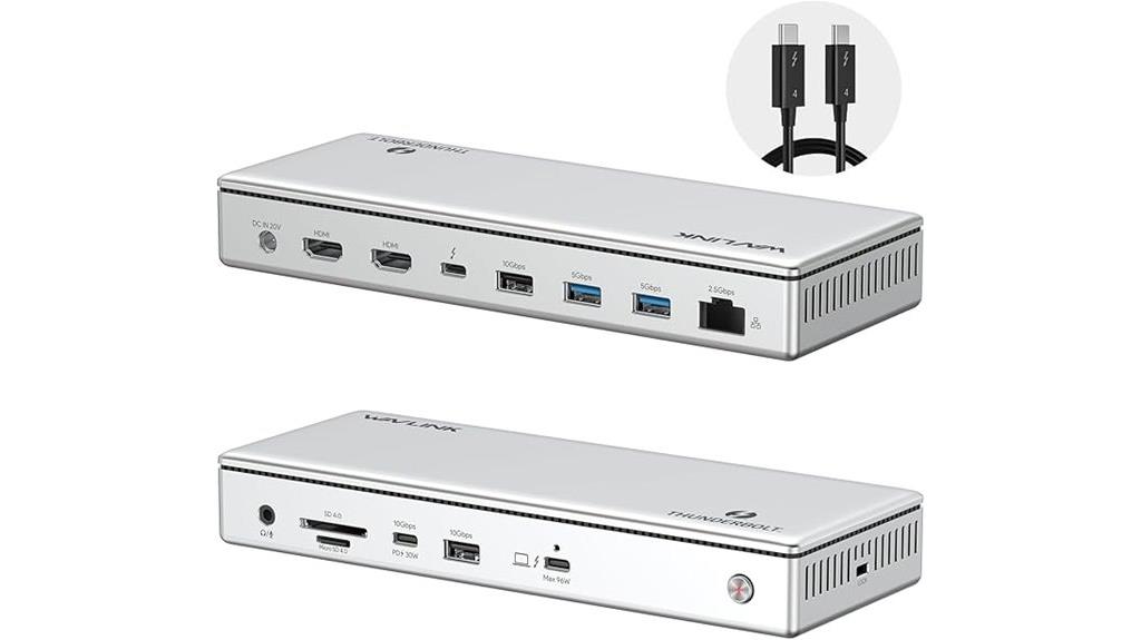 thunderbolt 4 dual hdmi dock