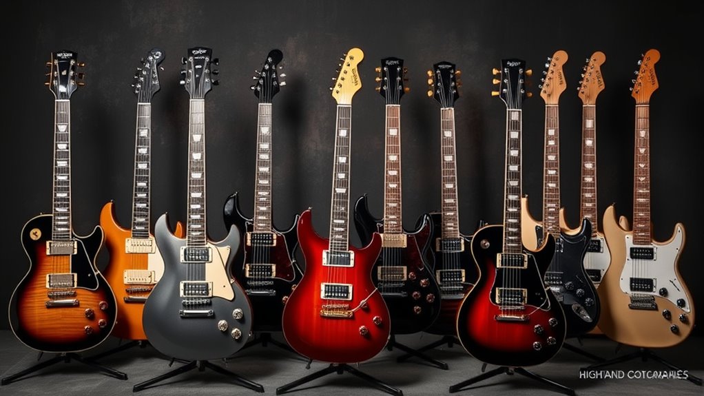 top 13 premium electric guitars