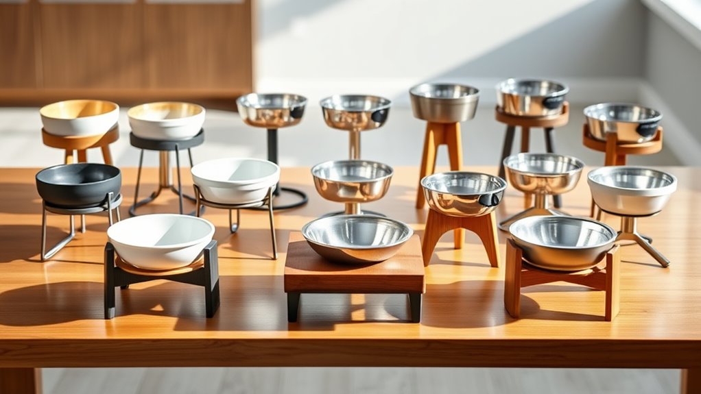 top adjustable pet bowls