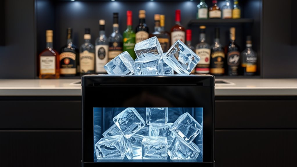 top built in ice makers