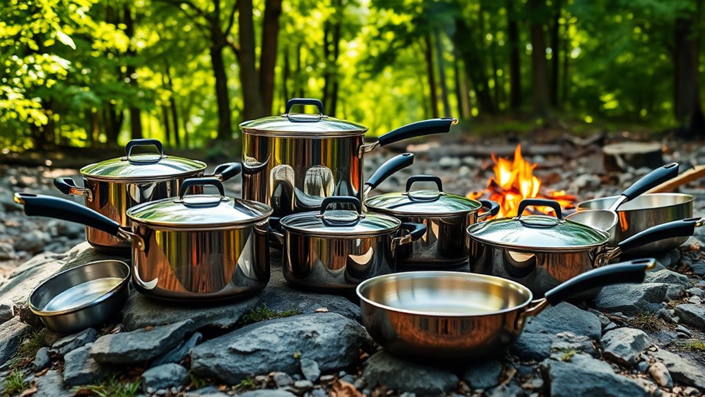 top camping cookware sets