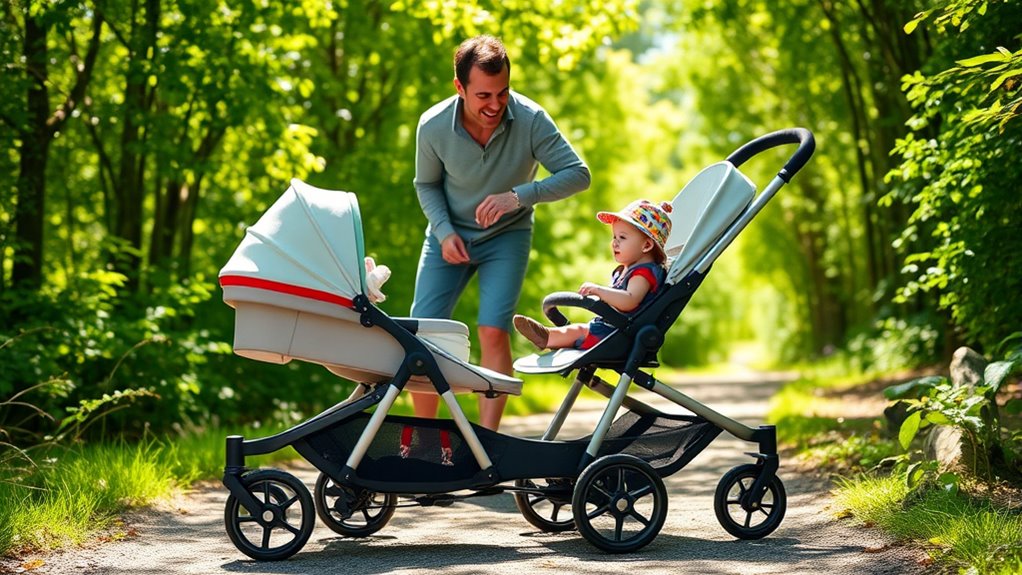 top convertible stroller travel systems