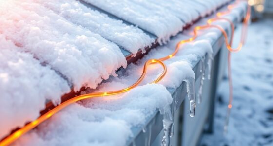 top gutter de icing cables