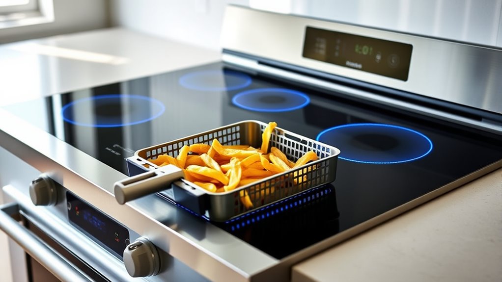 top induction ranges with air fry
