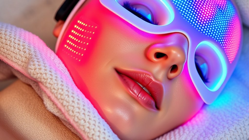 top led face masks