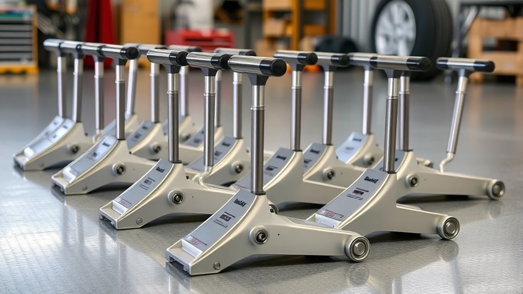 top low profile aluminum jacks