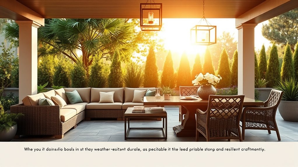 top luxury patio furniture