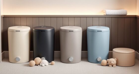 top odor control diaper pails