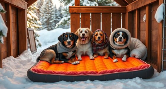 top outdoor heated dog pads