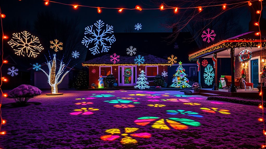 top outdoor holiday light projectors