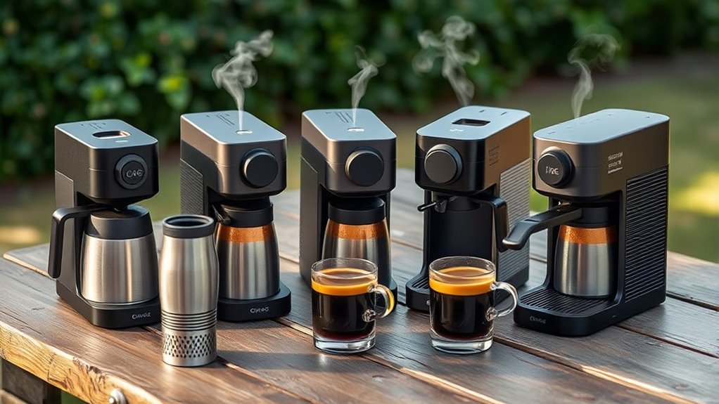 top portable coffee brewing devices