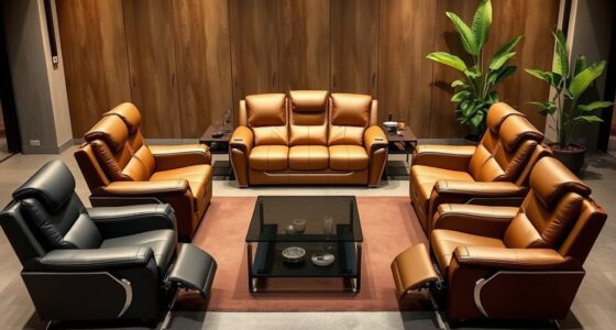 top power reclining sofas