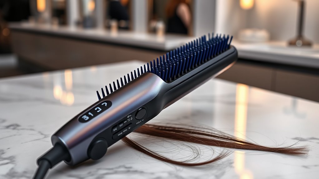 top premium hair straightening brushes