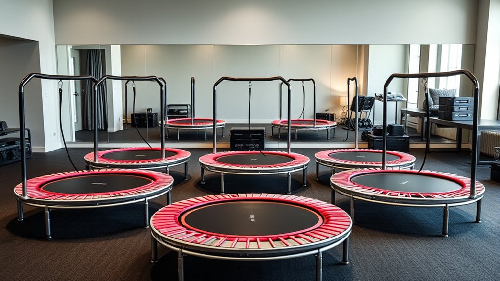top premium trampoline workout sets