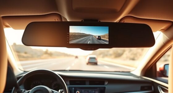 top rear view dash cam combos