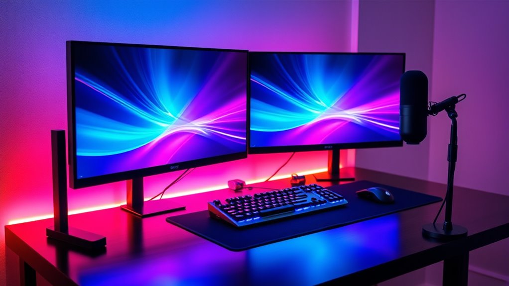 top rgb streaming desk kits