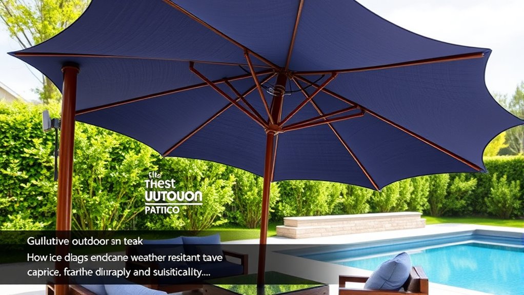 top stylish durable umbrellas