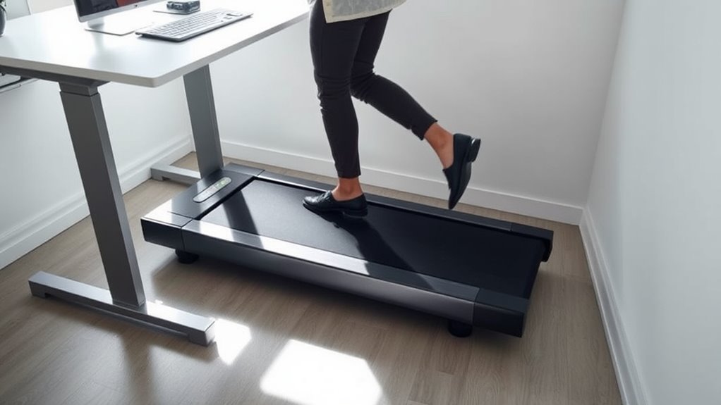 top under desk treadmills