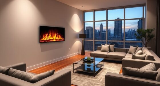 top ventless electric fireplace options