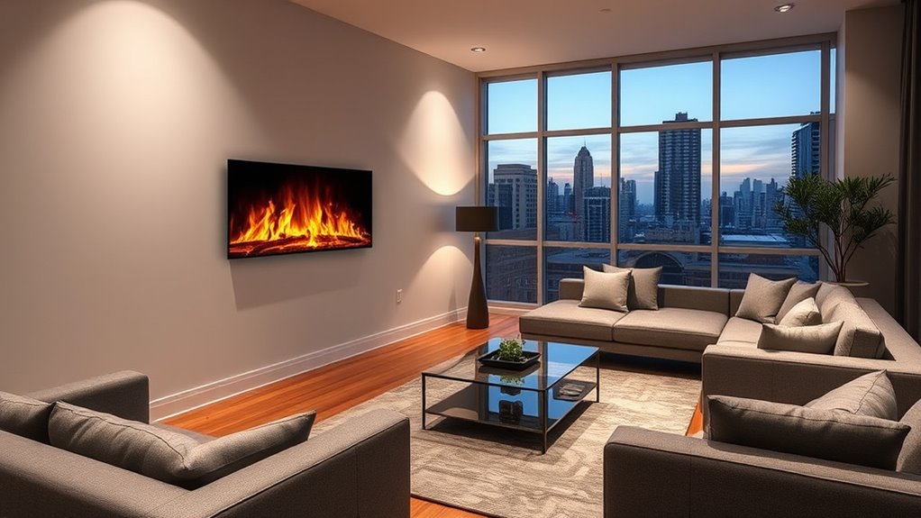 top ventless electric fireplace options