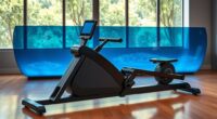 top water rowing machines