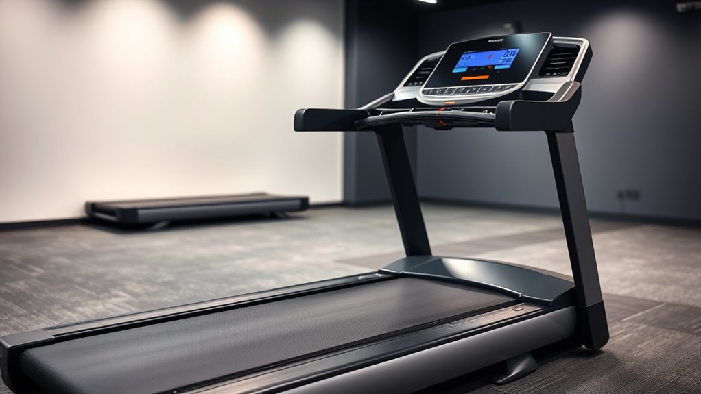 treadmill features and options