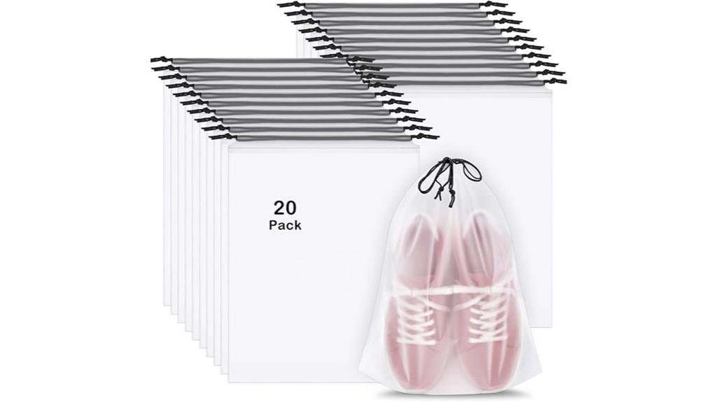 twenty shoe storage bags