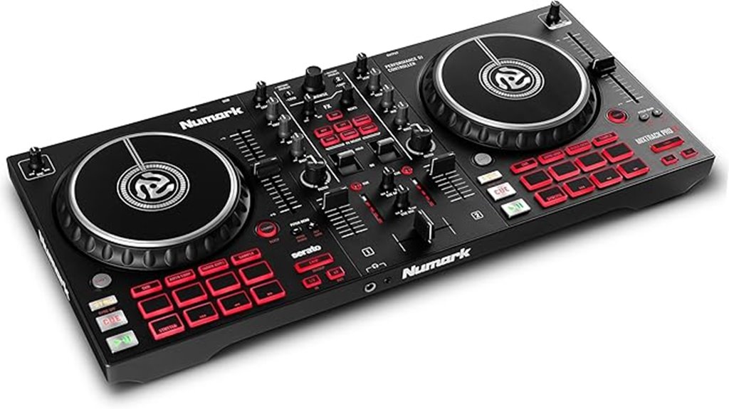 two deck dj controller