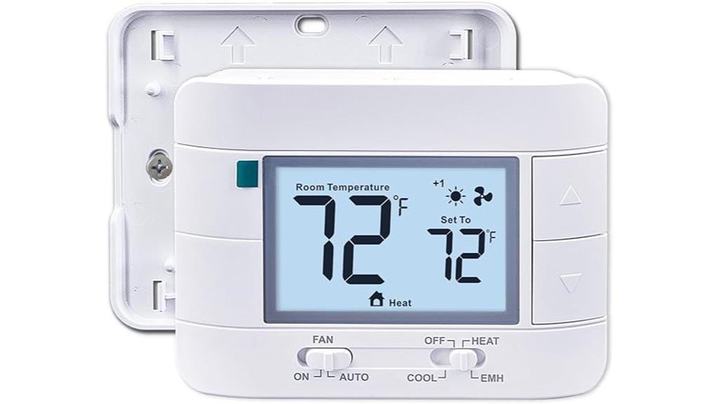 two heat one cool thermostat