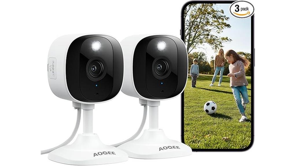 two pack security cameras