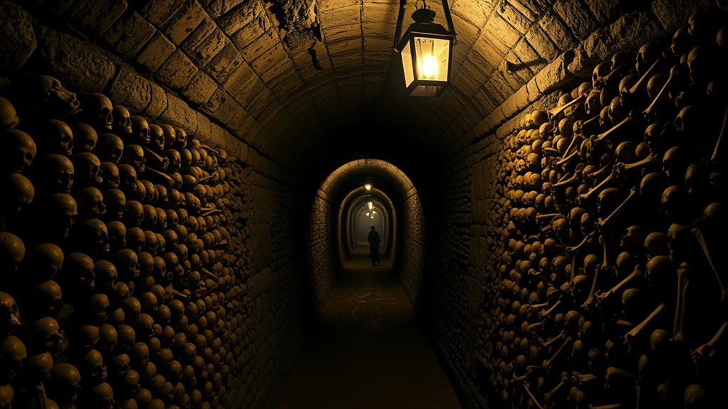 underground bone labyrinths beneath paris