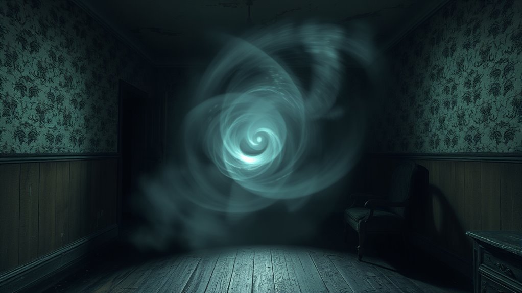 unexplained noises and shadows