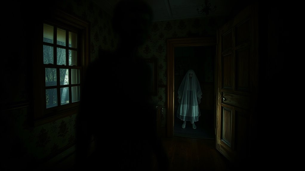 unexplained noises and shadows