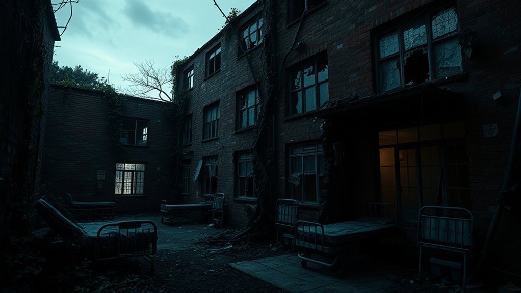 unexplained whispers and shadowy figures