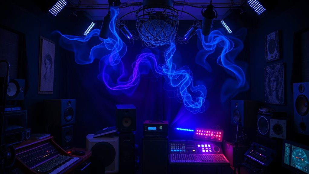 use eerie sound effects