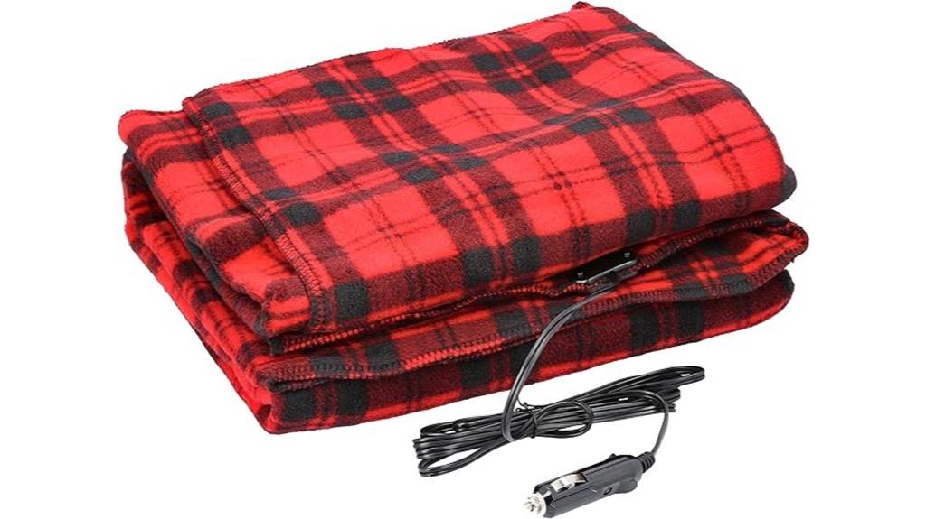 vehicle 12v heated blanket