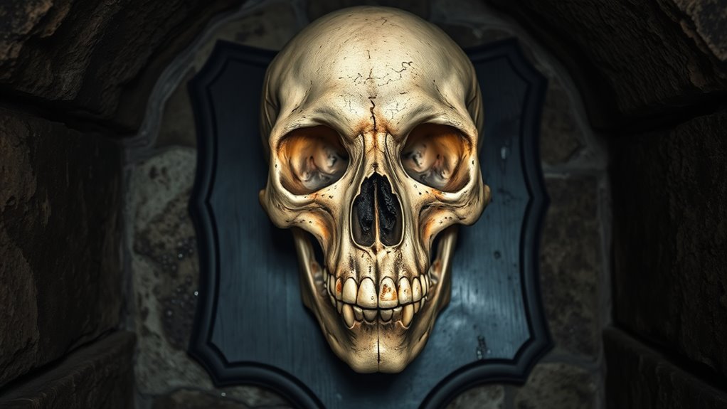 vengeful monk s haunted skull