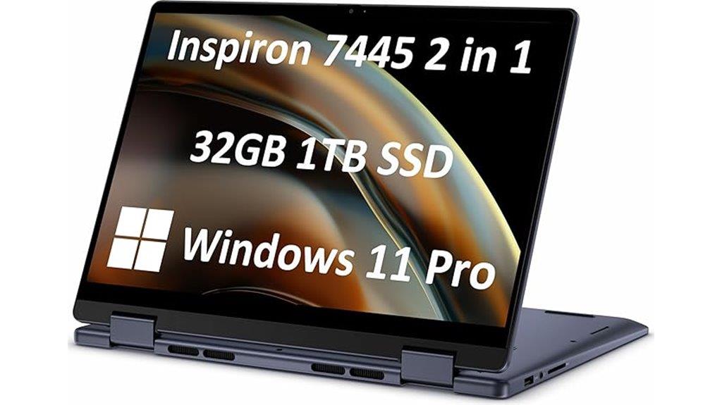 versatile high performance touchscreen laptop