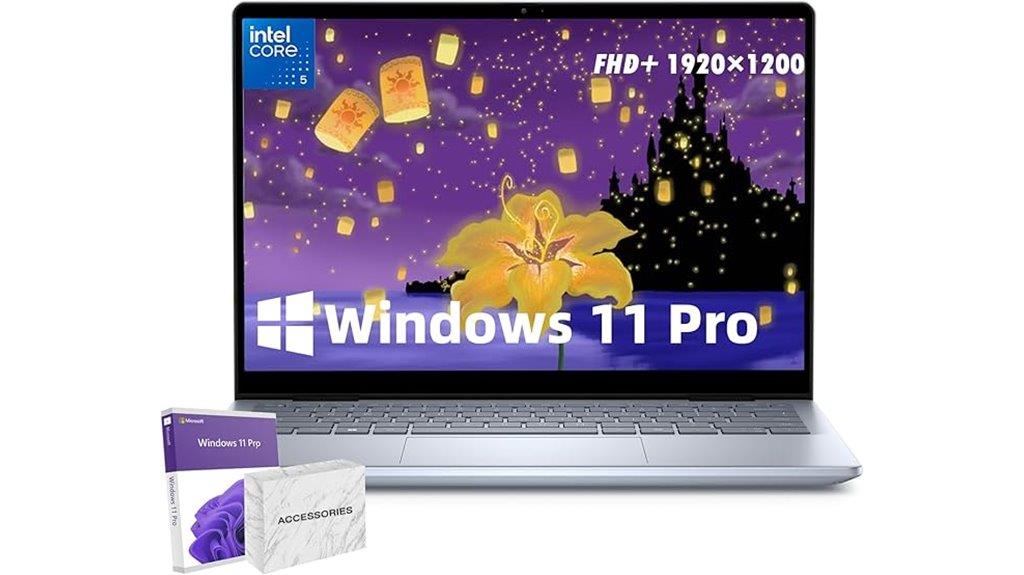 versatile touchscreen laptop specs