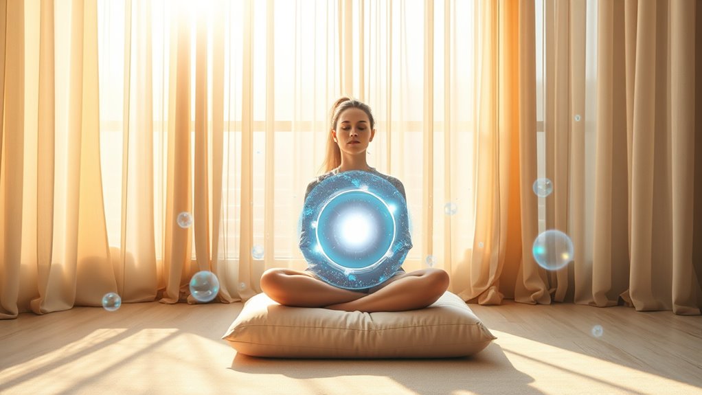 visualization techniques for energy clearing