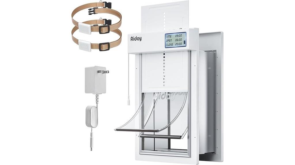 wall mounted automatic dog door