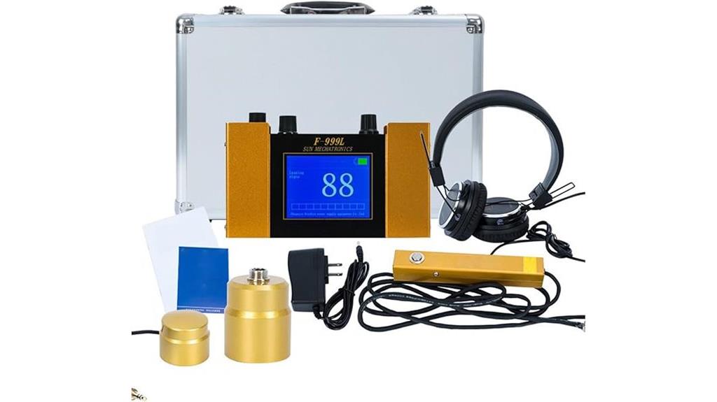 water leak detector with display