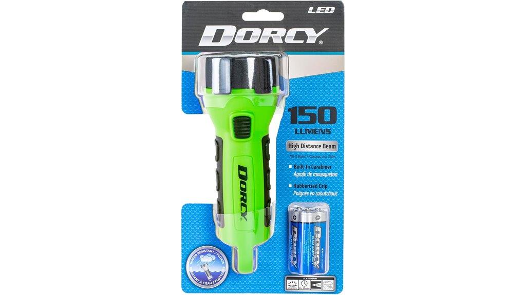 water resistant floating led flashlight