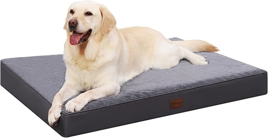 waterproof orthopedic dog bed