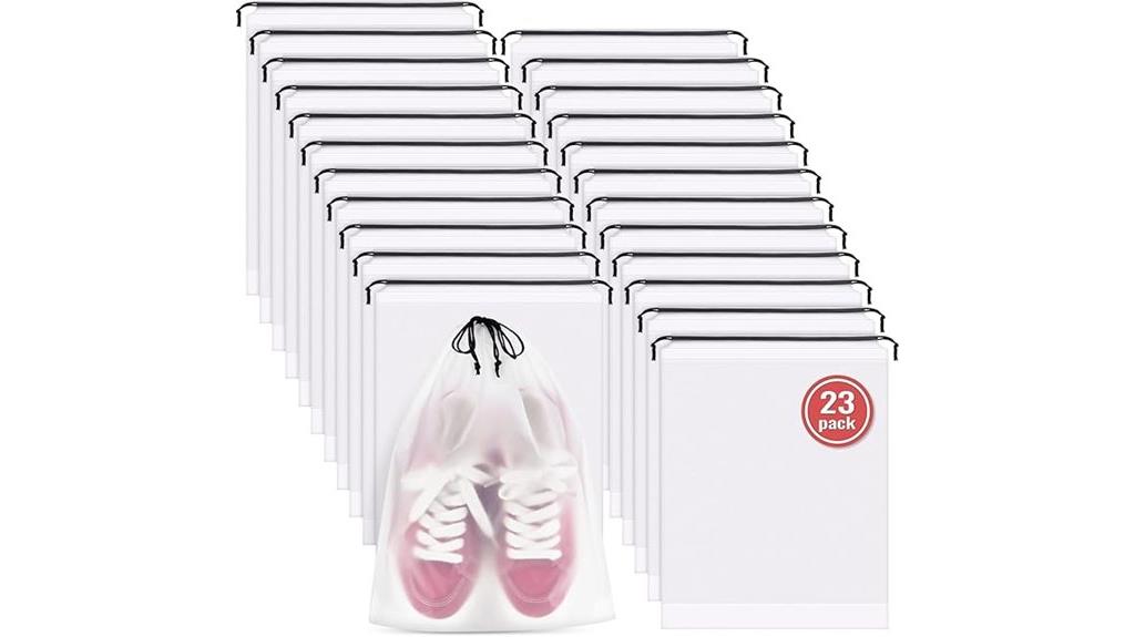 waterproof shoe bag set